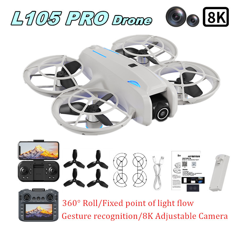 Drone Camera Hd - Drone L105 PRO com Lente Dupla
