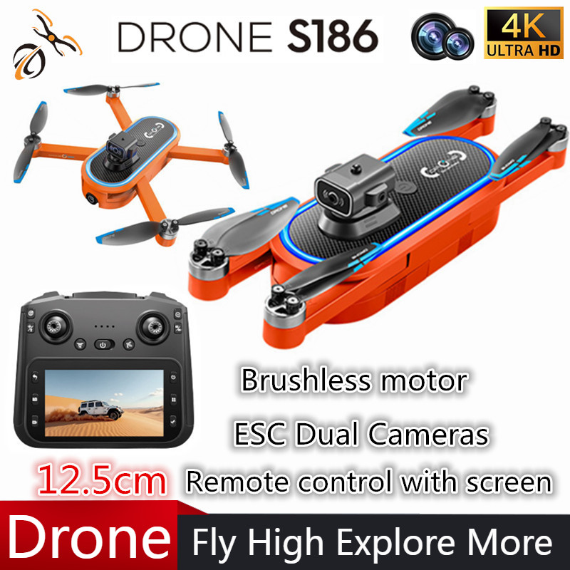 2025 s186 drone profissional 4 - Drone Camera With Gimbal avaliação e preço