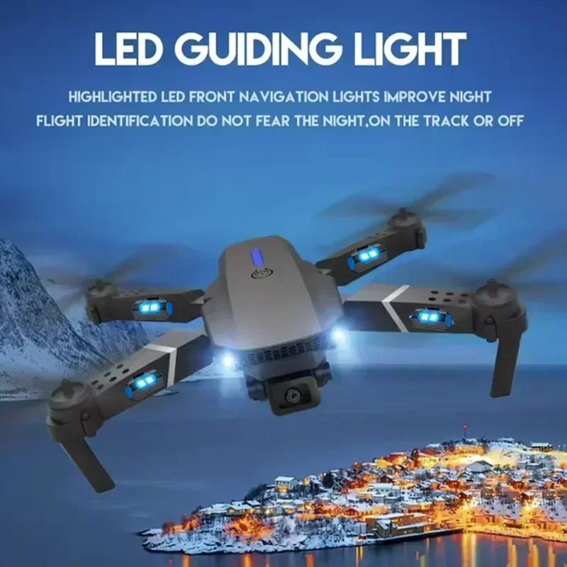 E88 pro wifi fpv drone grande  - Drone Camera Lens avaliação e preço