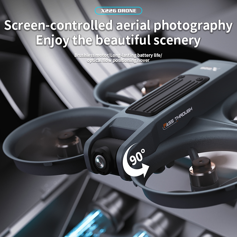 NOVO Drone RC X226 2.4G 5G WIF - Drone Camera Hd avaliação e preço