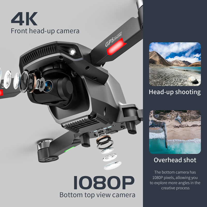 L106 Pro 3 Drone 5G WIFI FPV D - Drone Camera With Gimbal avaliação e preço