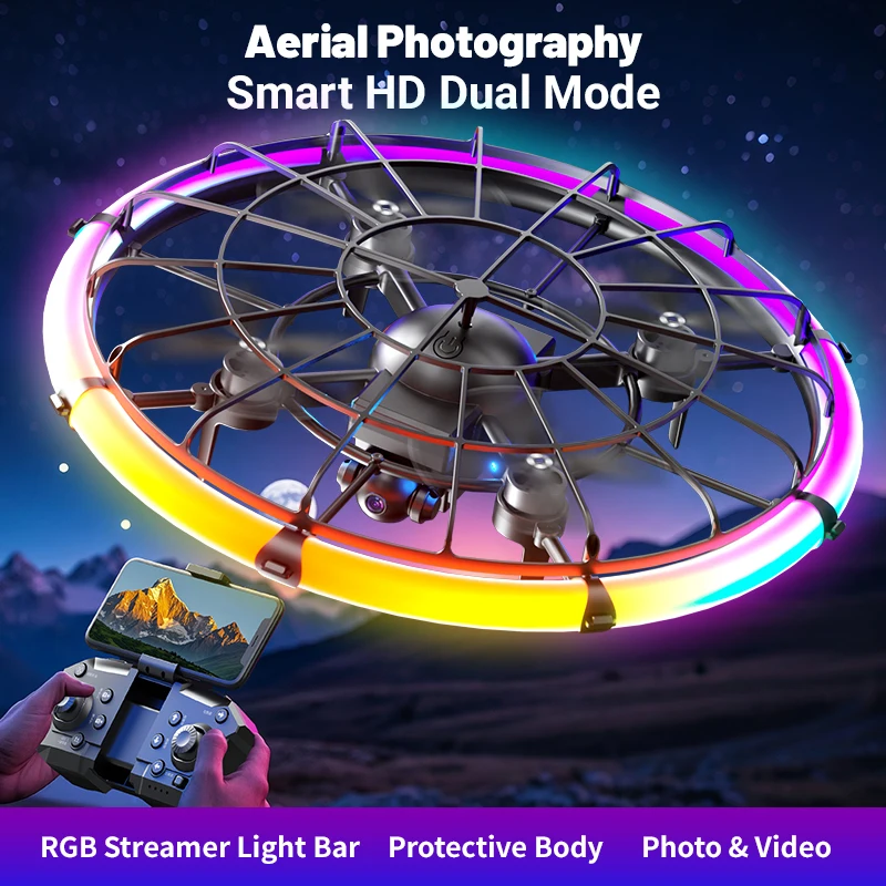Drone RC JJRC H145 UFO com Len - Drone Camera Lens avaliação e preço